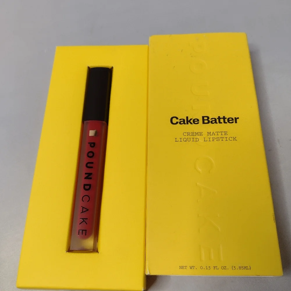 Pound Cake Cake Batter Creme Matte Liquid Lipstick Bloodberry